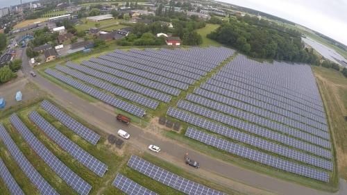 Saulės elektrinių Danijoje parkai