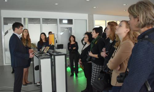 Technologijų demonstravimo centre