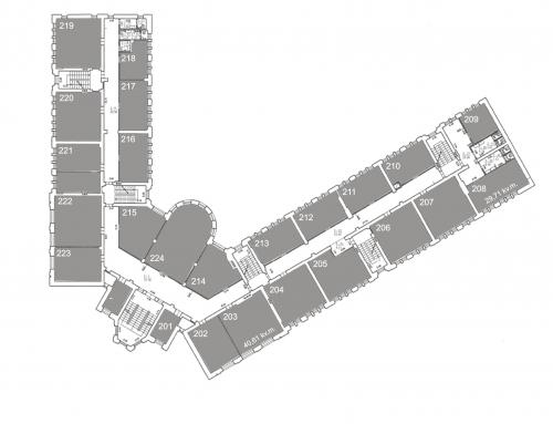 Third floor plan