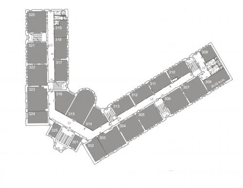 Second floor plan