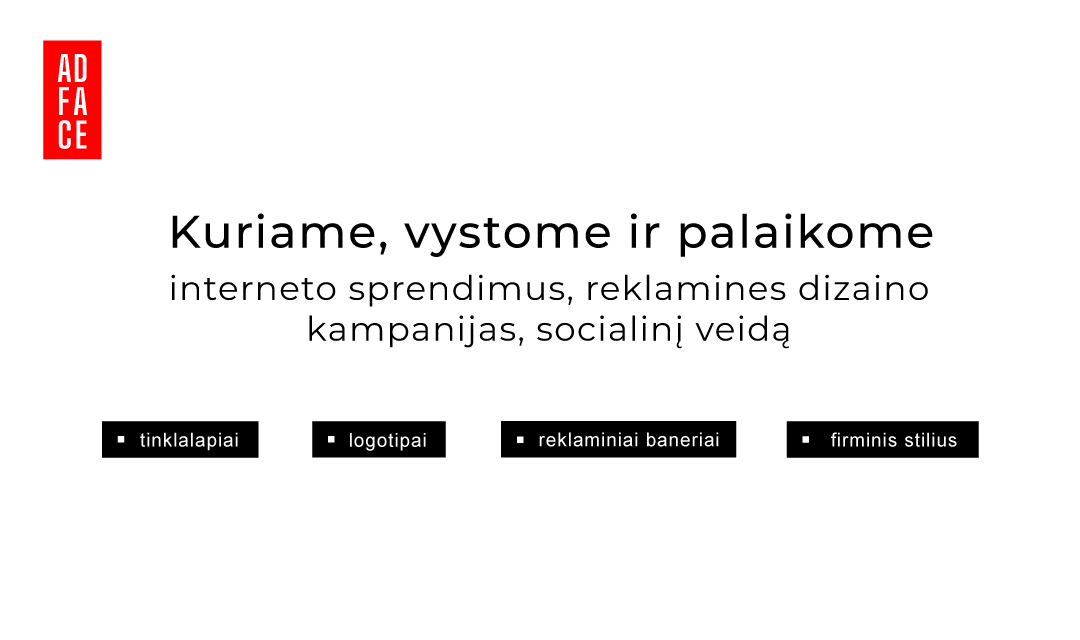Adface - reklamos dizaino agentūra